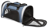 Trixie Sean Carrier 26x28x45cm, Up To 6kg, Blue/grey