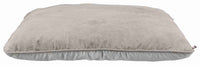 Trixie Suede Look Photo Print Beach Cushion, Grey Taupe