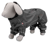 Trixie Vaasa Waterproof Trouser Suit Dog Coat With Legs Grey