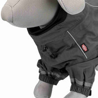 Trixie Vaasa Waterproof Trouser Suit Dog Coat With Legs Grey