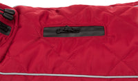 Trixie Minot Red Waterproof Coat With Fleece Lining And Padding