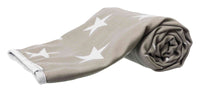 Trixie Stars Blanket, 100 X 70cm, Dark Grey-Brown/White