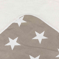 Trixie Stars Blanket, 100 X 70cm, Dark Grey-Brown/White