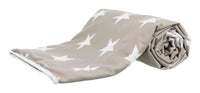 Trixie Stars Blanket, 100 X 70cm, Dark Grey-Brown/White