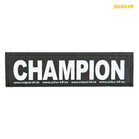 Julius-K9 Powerharness Labels - Two Sizes