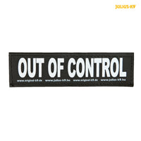 Julius-K9 Powerharness Labels - Two Sizes