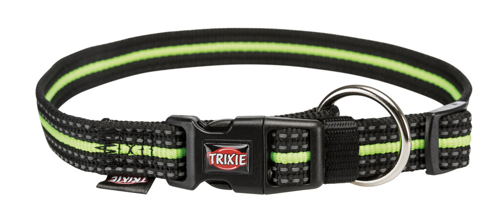 Trixie Fusion Collar S-M: 30-45 Cm/17 Mm, Black/green