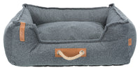 Trixie Be Nordic Fohr Robust High Quality Soft Dog Bed, Square, Grey