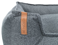 Trixie Be Nordic Fohr Robust High Quality Soft Dog Bed, Square, Grey