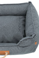 Trixie Be Nordic Fohr Robust High Quality Soft Dog Bed, Square, Grey