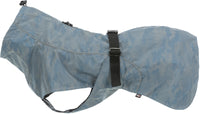 Trixie Lunas Raincoat, Reflective, Small 40cm, Silver Blue