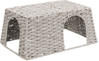 Trixie Paper Yarn Guinea Pig House Grey 45 × 20 × 30cm