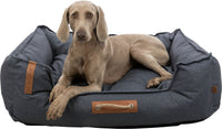Trixie Be Nordic Fohr Robust High Quality Soft Dog Bed, Square, Grey