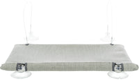 Trixie Window Platform, Velour, 50x30cm, Grey