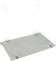 Trixie Window Platform, Velour, 50x30cm, Grey