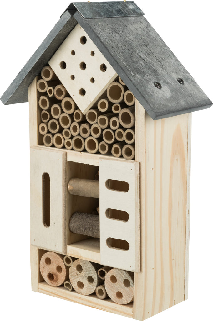 Trixie Insect Hotel, Pine Wood/Slate, 18 x 29 x 10cm