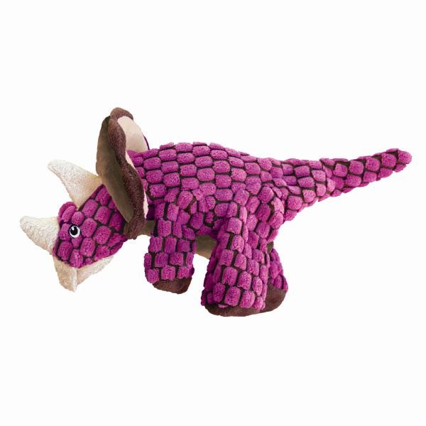 Kong Dynos Triceratops Pink Small