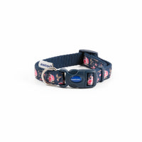Ancol Fashion Navy Rose Collar & Lead