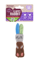 Rosewood Little Nippers Floppy Rabbit Cat Toy