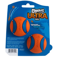 Chuckit Launcher Comp Ultra Ball Small 2pk 4.8cm