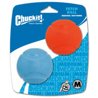 Chuckit Launcher Fetch Ball Medium (2pk) 6.5cm