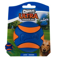 Chuckit Launcher Ultra Squeaker Ball Large 1pk 7.3cm