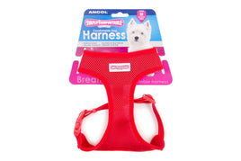 Ancol Comfort Mesh Harness Red Medium 44-57cm