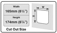 Cat Mate 4 Way LockingCat Flap White