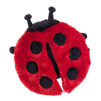House Of Paws Really Squaky Ladybird Dog Toy 21cm