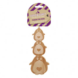 Cupid & Comet Penguin Trio Small Animal Wood Gnaw