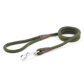 Ancol Heritage Nylon Rope Lead Green