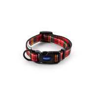 Ancol Tartan Red Collar & Lead