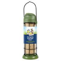 Walter Harrisons Flip Top Fat Ball & Suet Roll Feeder