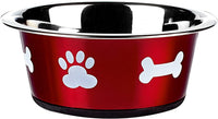 Classic Non-Slip Stainless Steel Posh Paws Dish