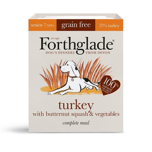 Forthglade Senior Turkey With Butternut Squash&Veg Grain Free 395g