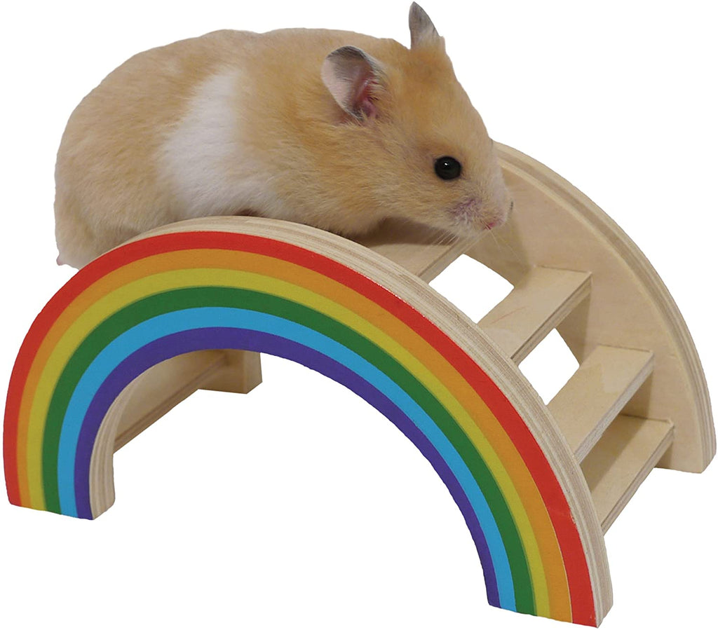 Boredom Breakers Small Animal Rainbow Play Bridge
