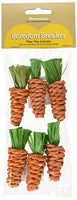 Boredom Breakers Mini Sisal Carrots, Pack Of 6