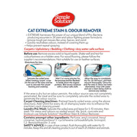 Simple Solution Extreme Stain And Odour Remover For Cats - 500ml