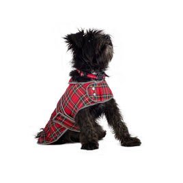 Ancol Highland Red Tartan Dog Coat