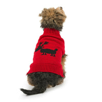 Ancol Red Rudolph Knitted Dog Jumper XXS 8"