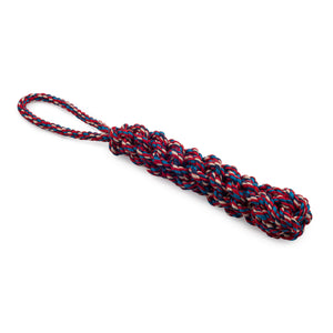 Ancol Made From Recycled T-shirts Log Rope Dog Toy X Large 50cm