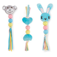 Ancol Teether Toy - Bunny, Bear Or Heart