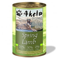 Akela Spring Lamb Dog Can 400g