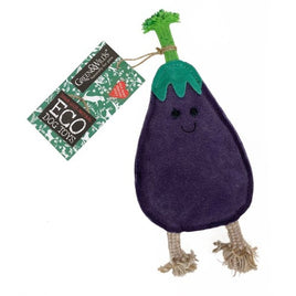 Green & Wilds Austin The Aubergine Eco Jute Dog Toy