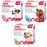 Beaphar Fiprotec Spot On Dog (4 Pipettes)