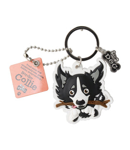 Dog Key Ring Border Collie