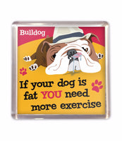 Fridge Magnet Dog Puppy Lovers Gift Stocking Filler Lots Of Breeds