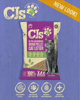 CJ's Premium Wood Pellet Cat Litter
