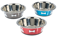 Classic Non-Slip Stainless Steel Posh Paws Dish