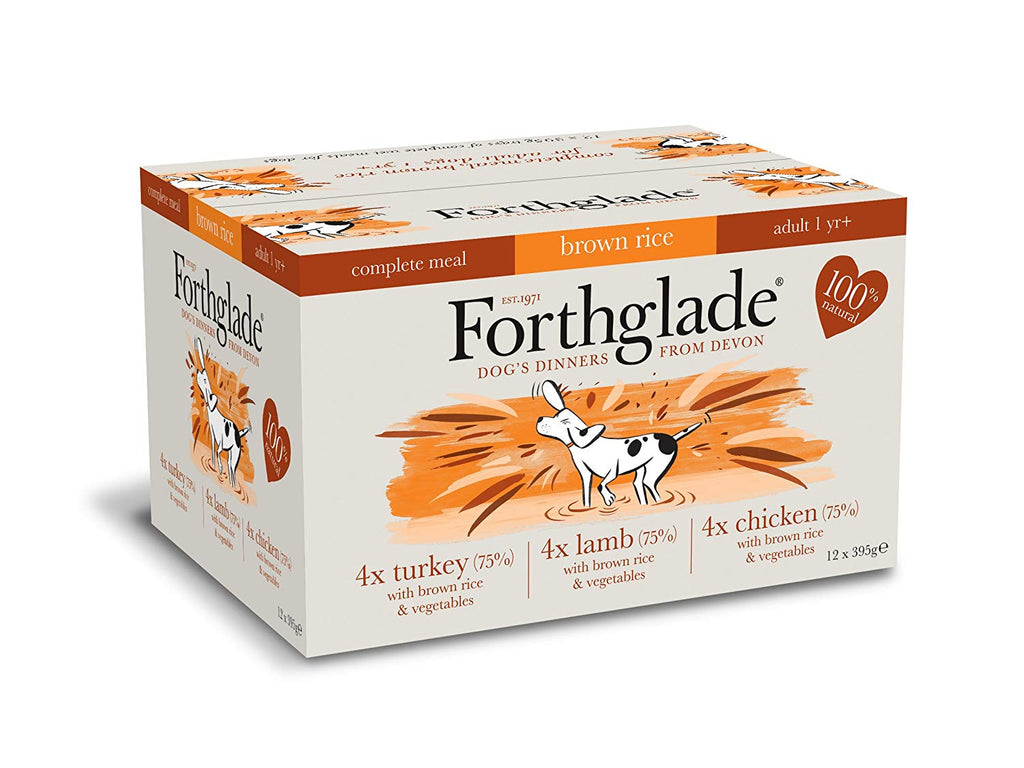 Forthglade Complete Adult Poultry Multipack 12 x 395g turkey, lamb, chicken